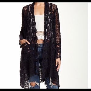 Lace cardigan
